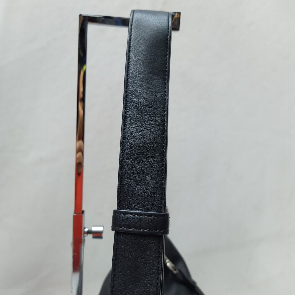 Coach Black Leather Zipper Closure Crossbody Shoulder Bag - Vintage - Picture 5 of 16